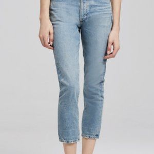 Citizens of Humanity Dree Crop high rise slim straight demin jeans 27